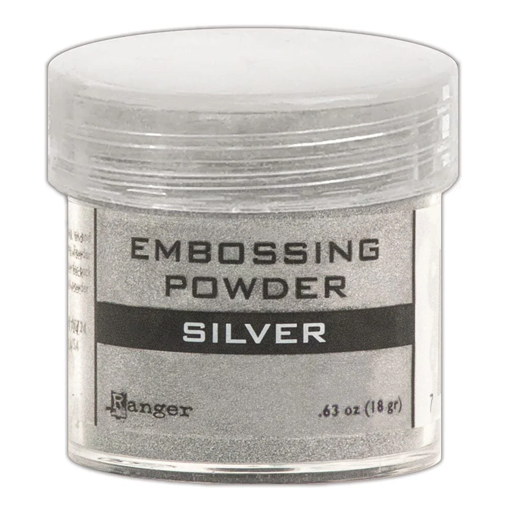 Ranger Embossing Powder 0.63 oz (18 gram) Silver