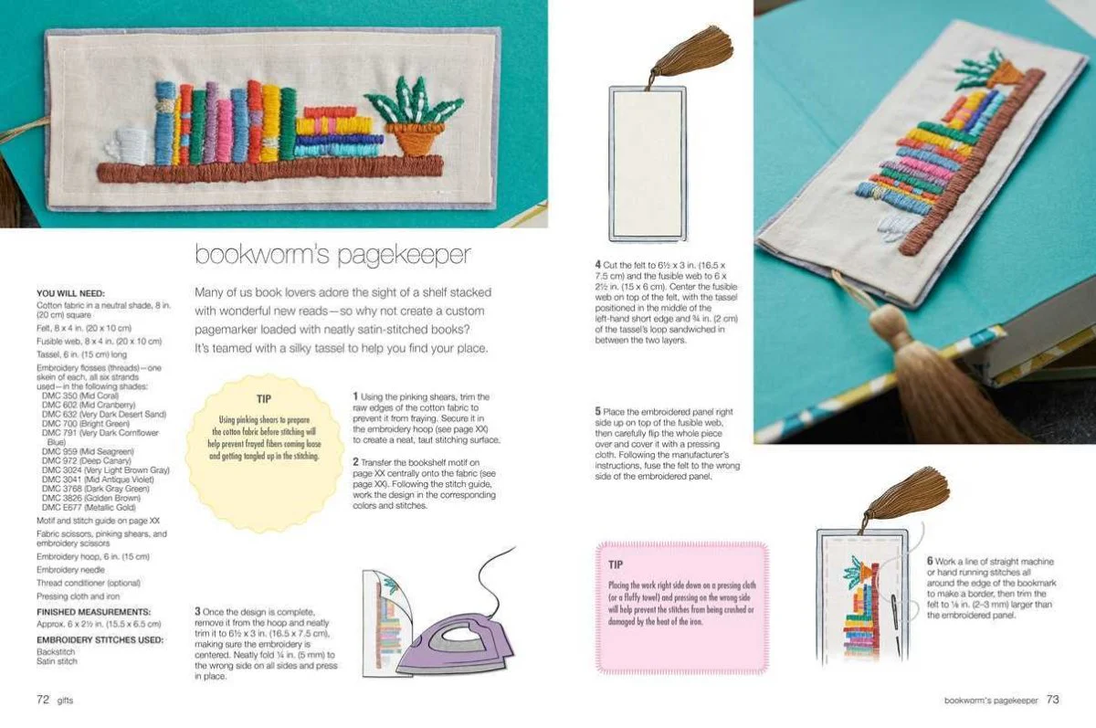 Simon & Schuster - Modern Embroidery by Laura Strutt - Paperback; 128 pages / English - Image 4