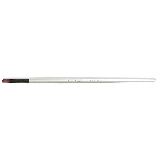 Simply Simmons Extra-Firm Synthetic Long Handle Flat 2