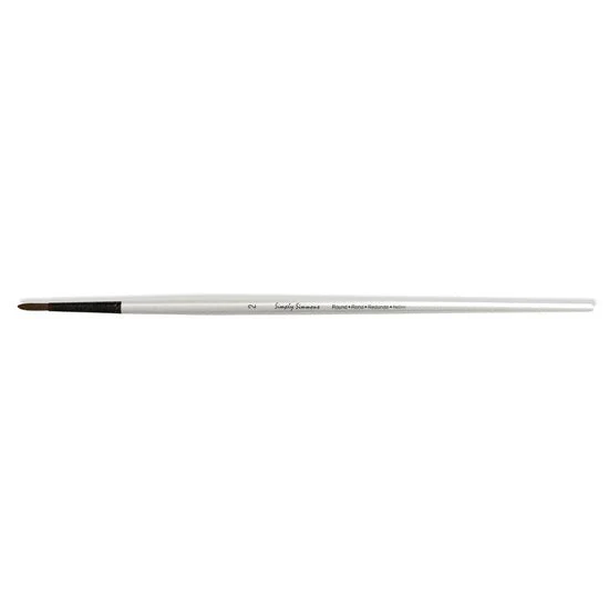 Simply Simmons Extra-Firm Synthetic Long Handle Round 2
