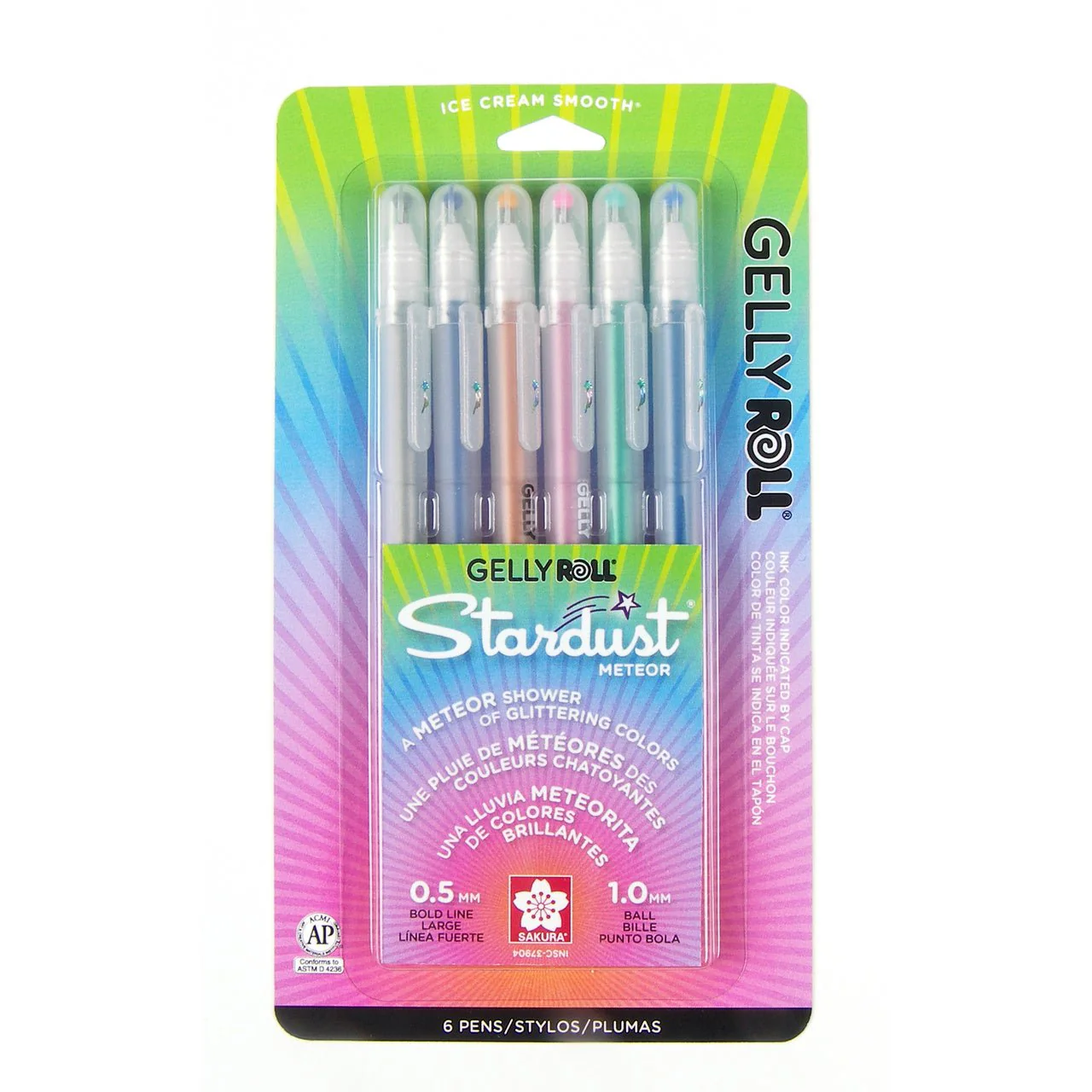 Gelly Roll Stardust Meteor Set of 6