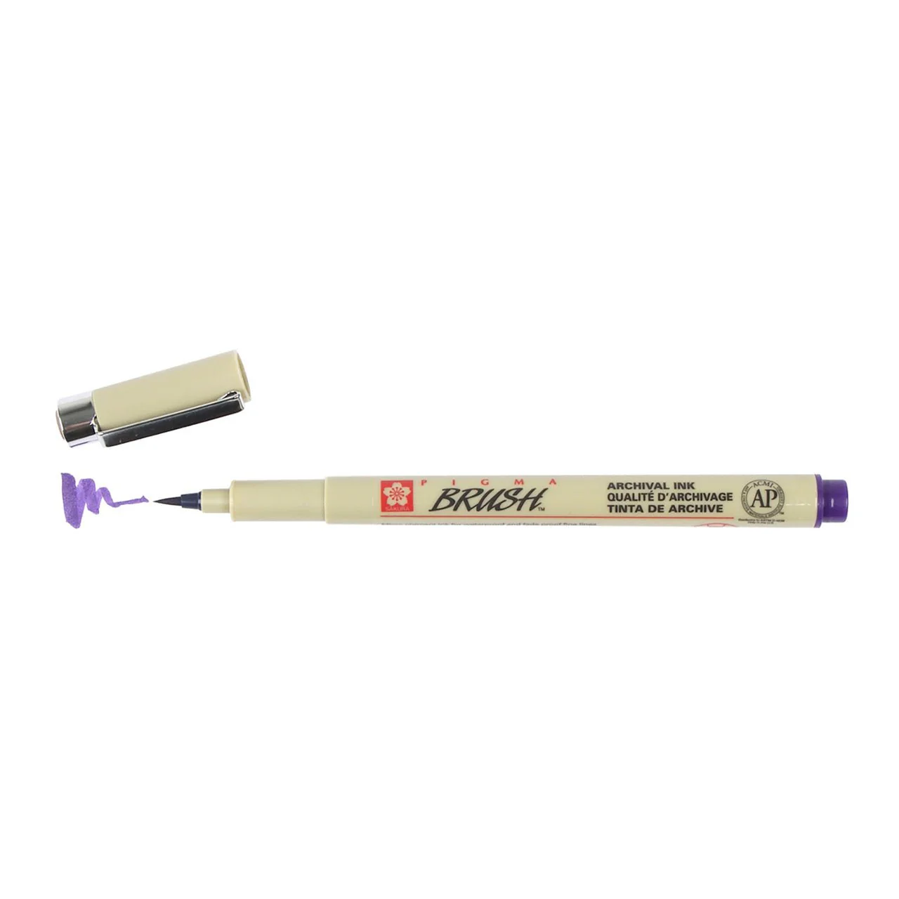Sakura Pigma Micron Brush Pen - Purple