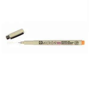 Sakura Pigma Micron Pen 005 (.20mm) Orange