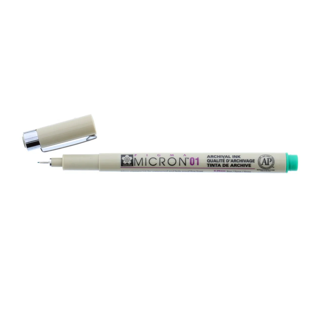 Sakura Pigma Micron Pen 01 (.25mm) Green
