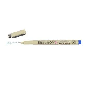 Sakura Pigma Micron Pen 01 (.25mm) Blue
