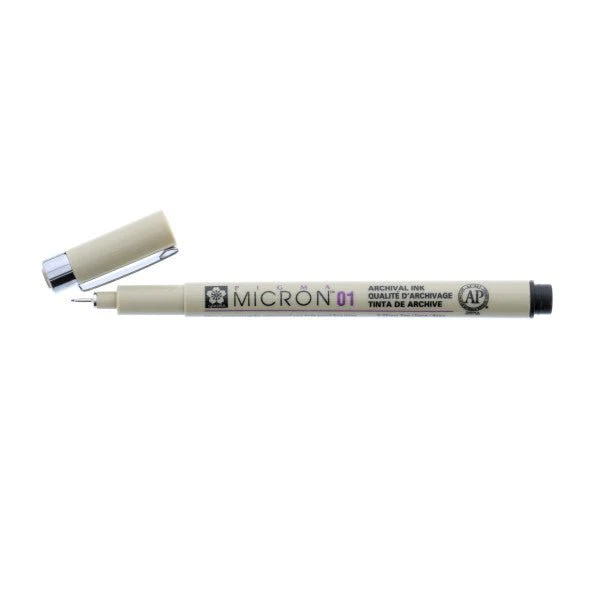 Sakura Pigma Micron Pen 01 (.25mm) Black