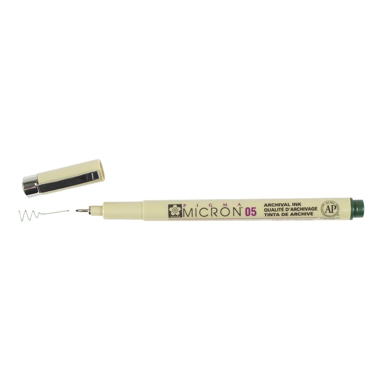 Sakura Pigma Micron Pen 05 (.45mm) Hunter Green