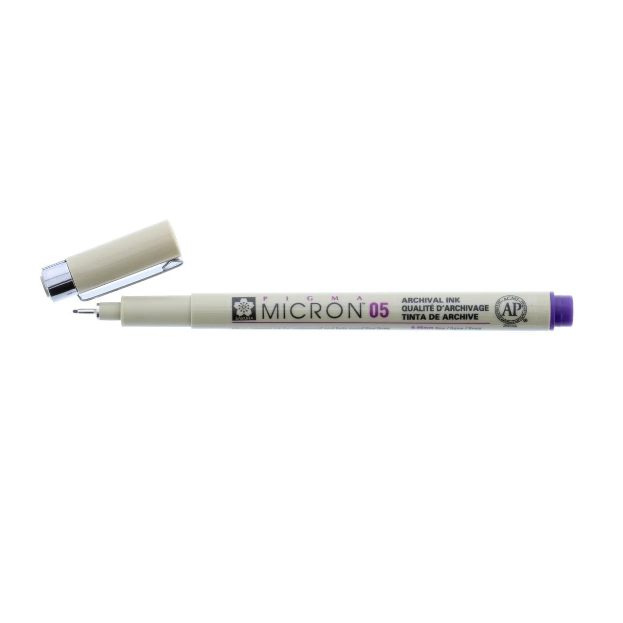 Sakura Pigma Micron Pen 05 (.45mm) Purple