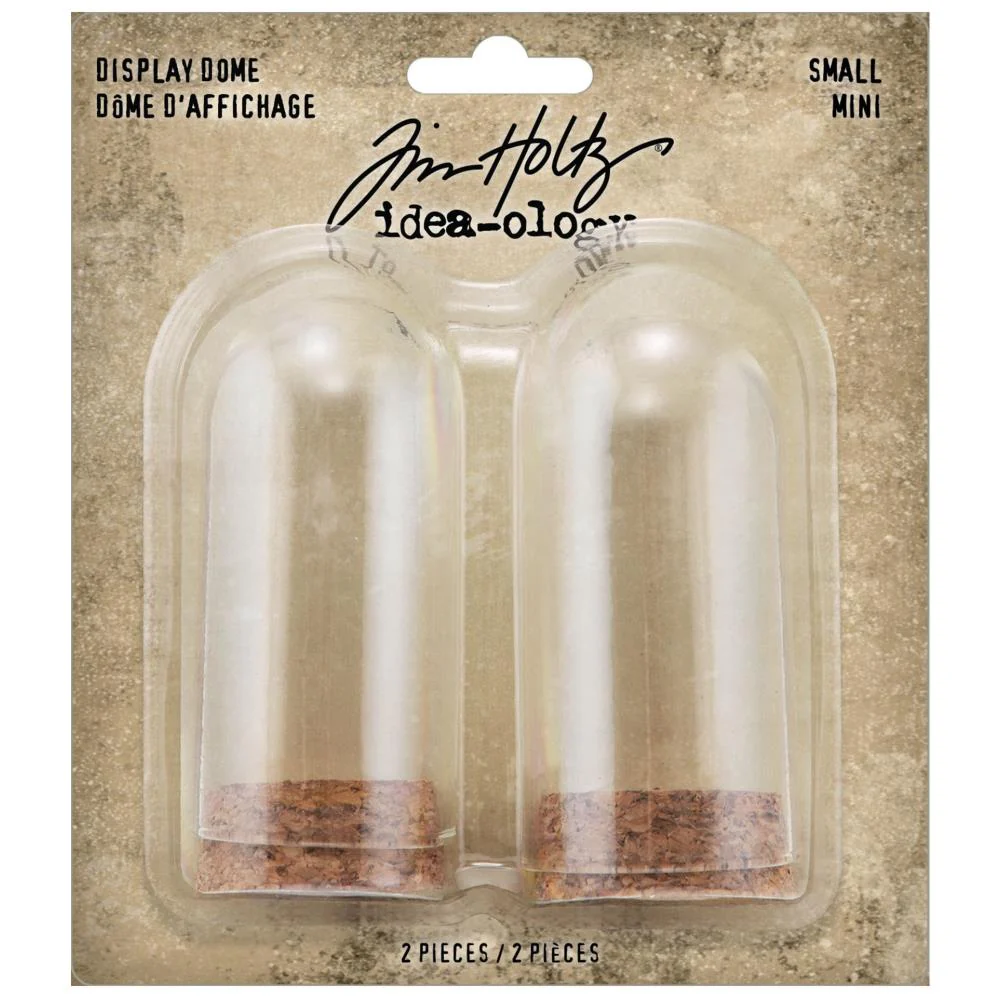 Tim Holtz Idea-Ology Display Dome - 2 Pack