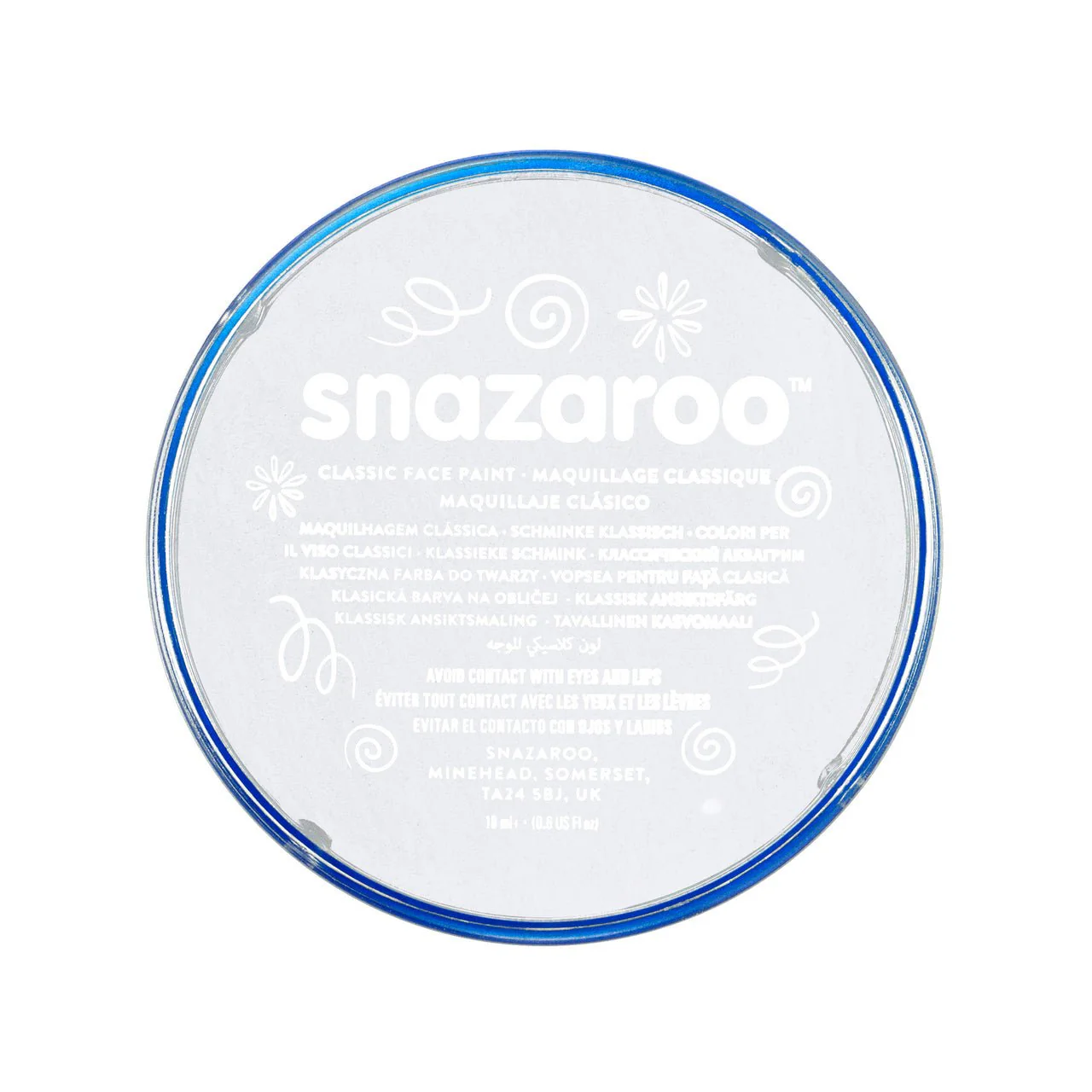 Snazaroo Face Paint 18 ml White
