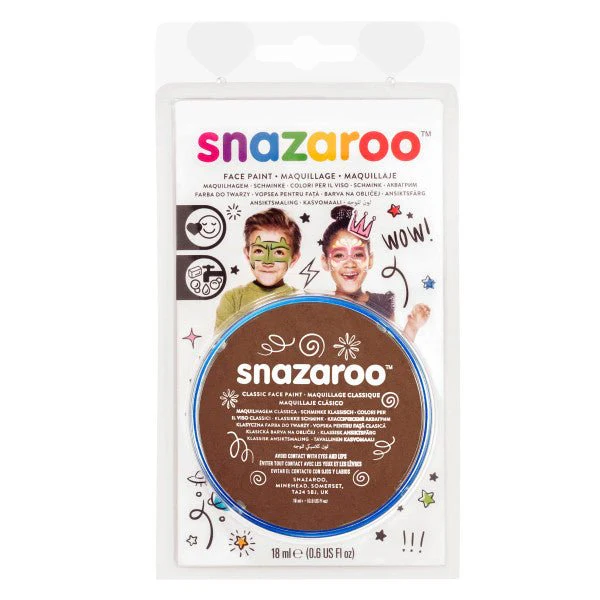 Snazaroo Face Paint 18 ml Light Brown