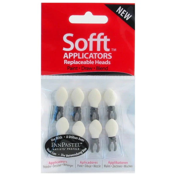 Sofft Tools Applicators & Replacement Heads Replaceable Heads 8 pack