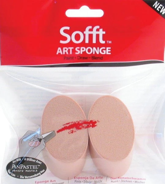 Sofft Tools Art Sponges Round Angle Slice 2 pack