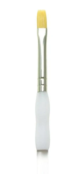 Royal Brush Soft-Grip Golden Taklon Brush, Shader, 6