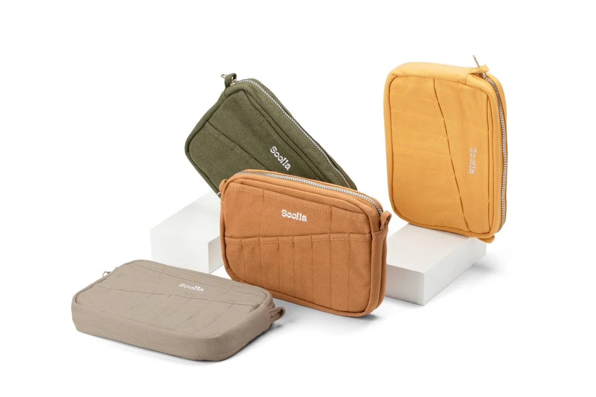 Soolla - Soolla® Studio Pouch, 80's Windbreaker (Stationery Pouch) - Image 12
