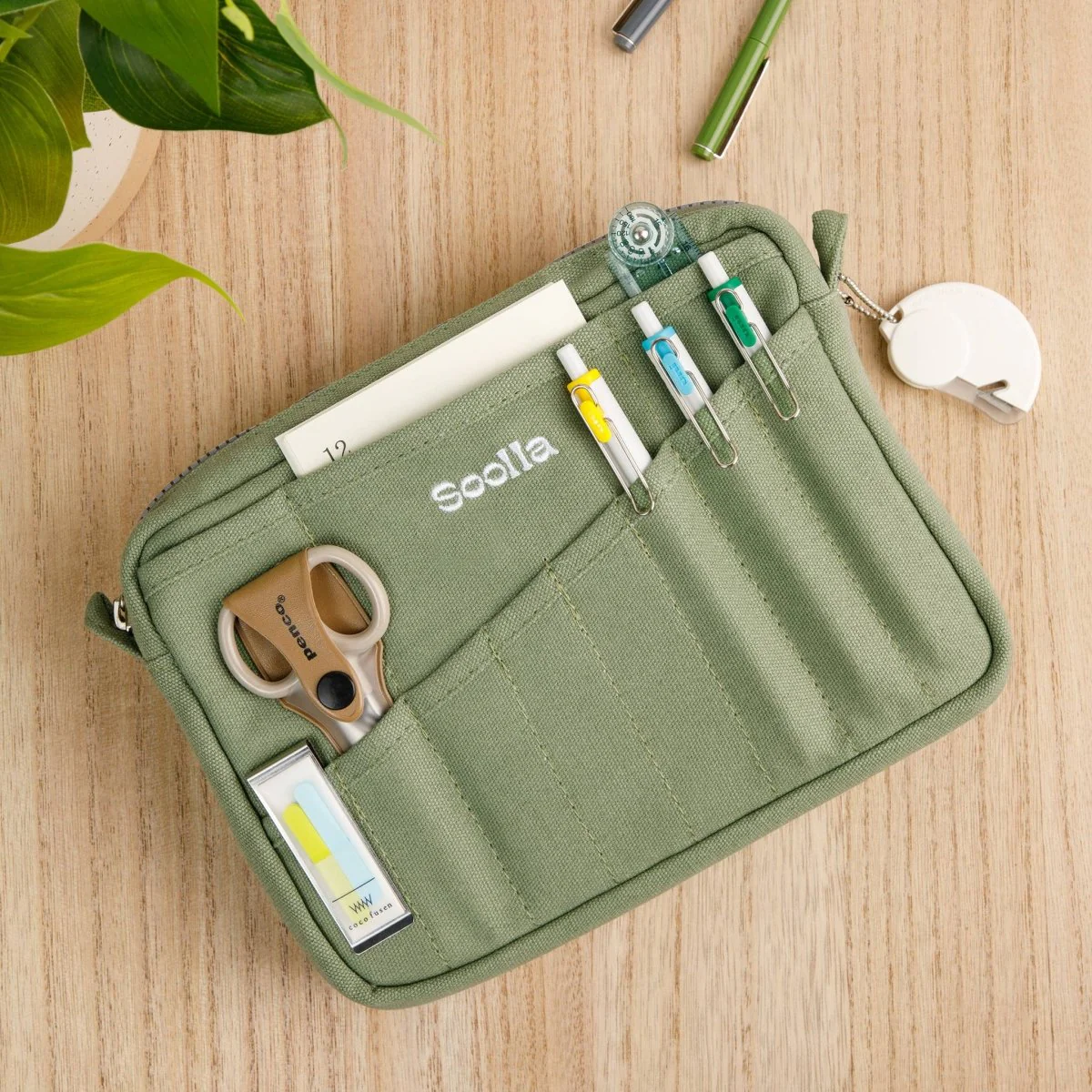 Soolla - Soolla® Studio Pouch, 80's Windbreaker (Stationery Pouch) - Image 14