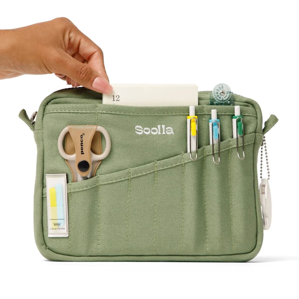 Soolla - Soolla® Studio Pouch, 80's Windbreaker (Stationery Pouch) - Image 15