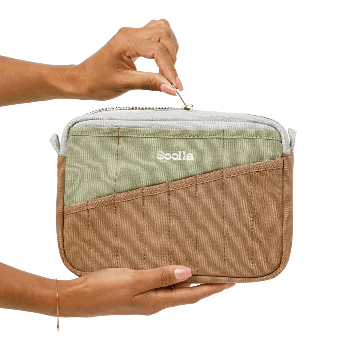 Soolla - Soolla® Studio Pouch, Deep Forest Green (Stationery Pouch) - Image 8