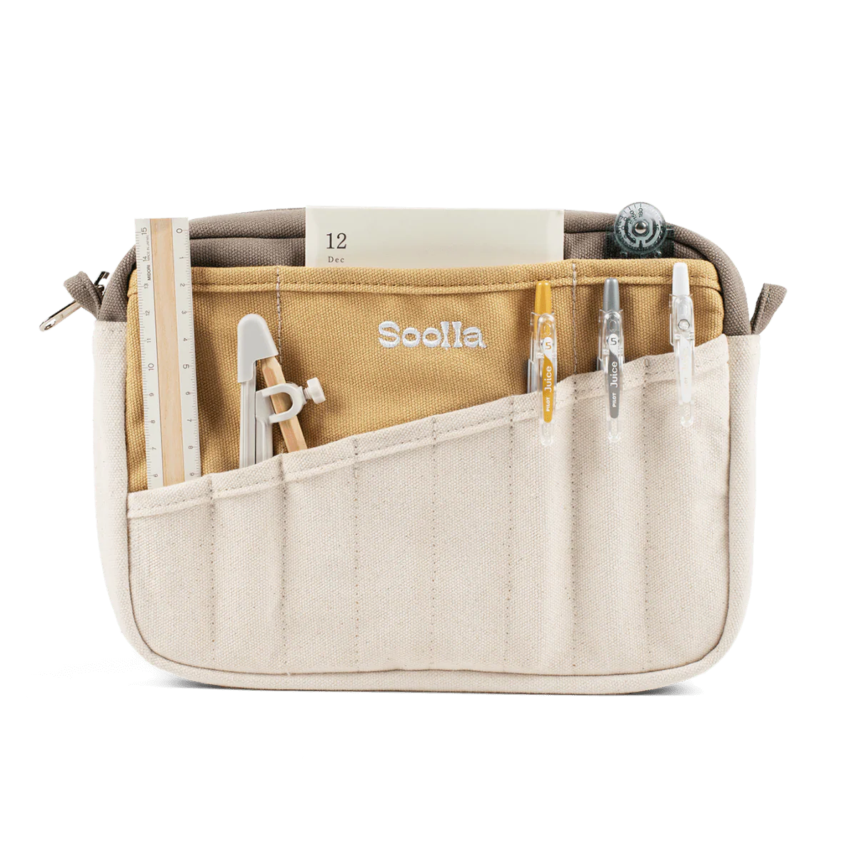 Soolla - Soolla® Studio Pouch, Driftwood (Stationery Pouch)