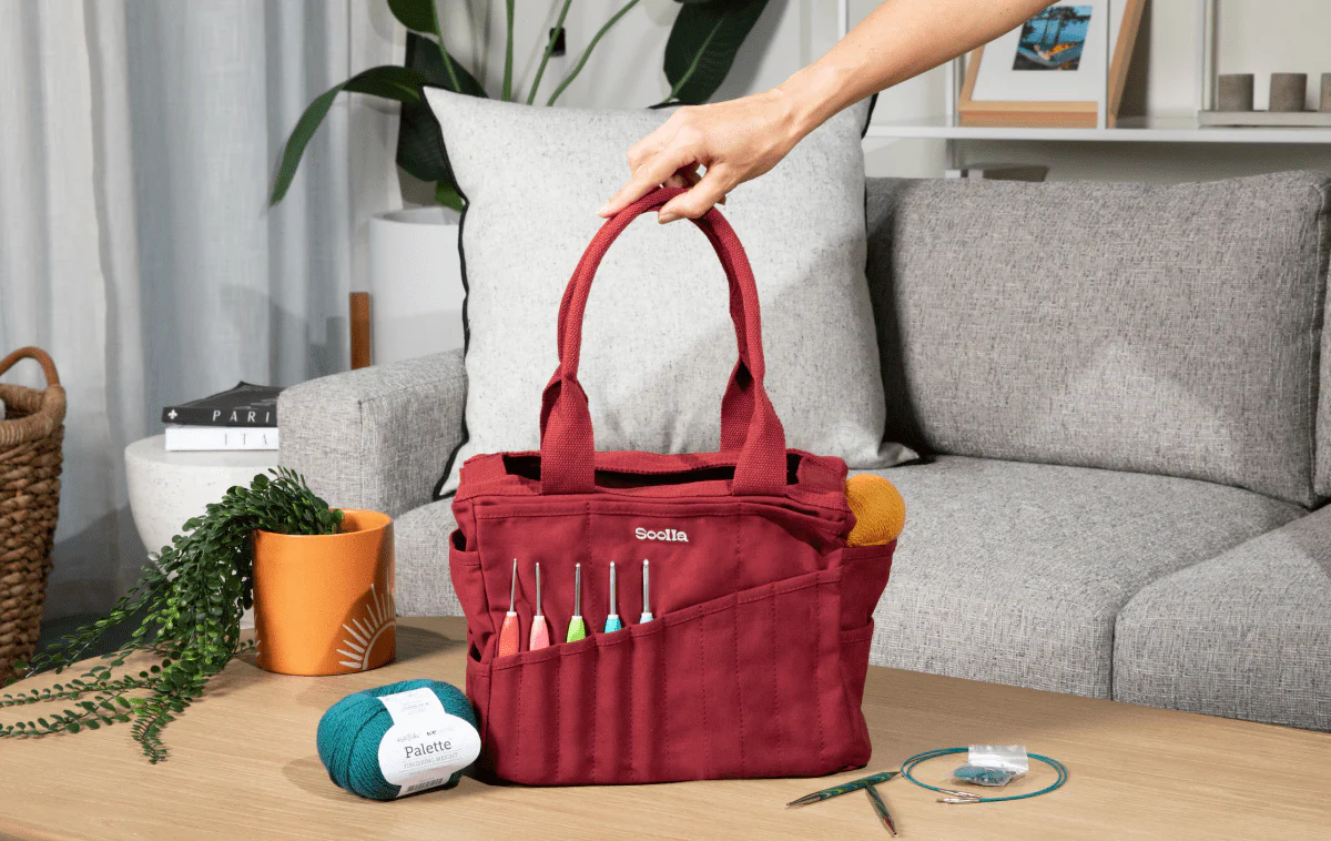 Soolla - Soolla Studio Artist Bag, Blueberry Bliss, Pottery Tool Bag - Image 9