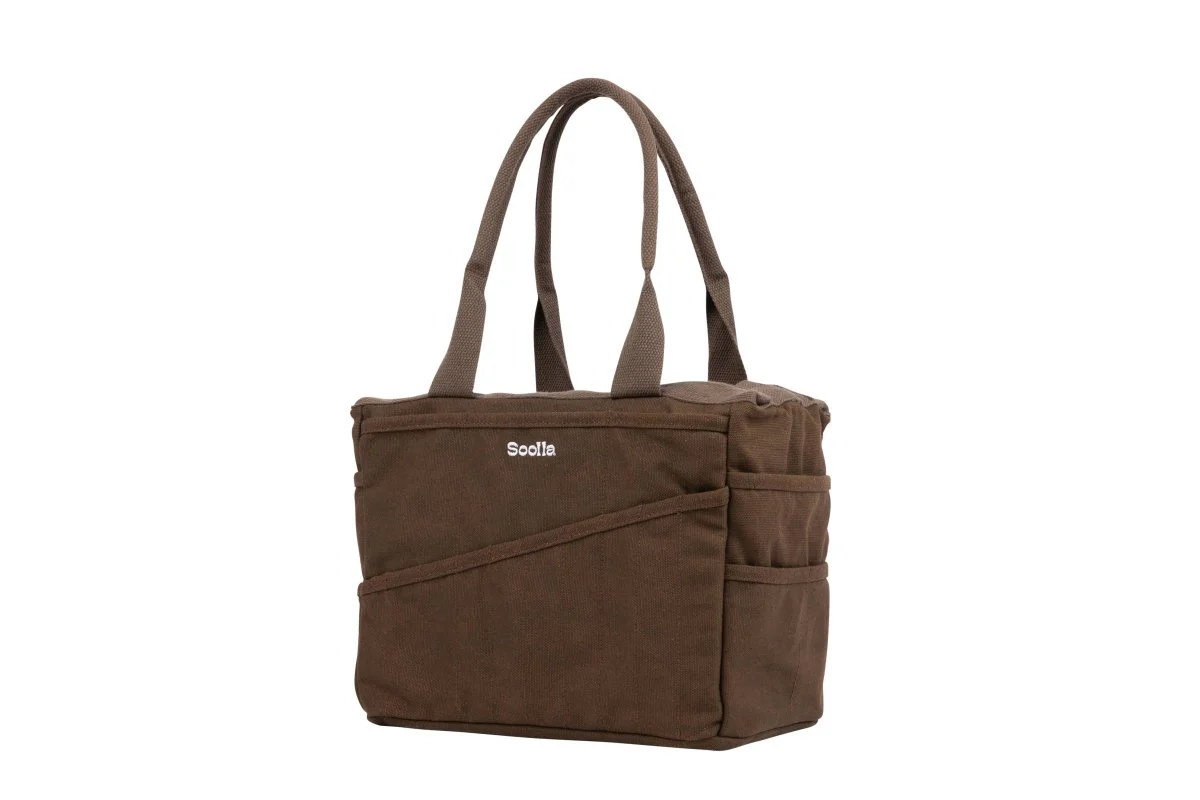 Soolla - Soolla Studio Artist Bag, Coffee Bean, Craft Tote Bag - Image 4