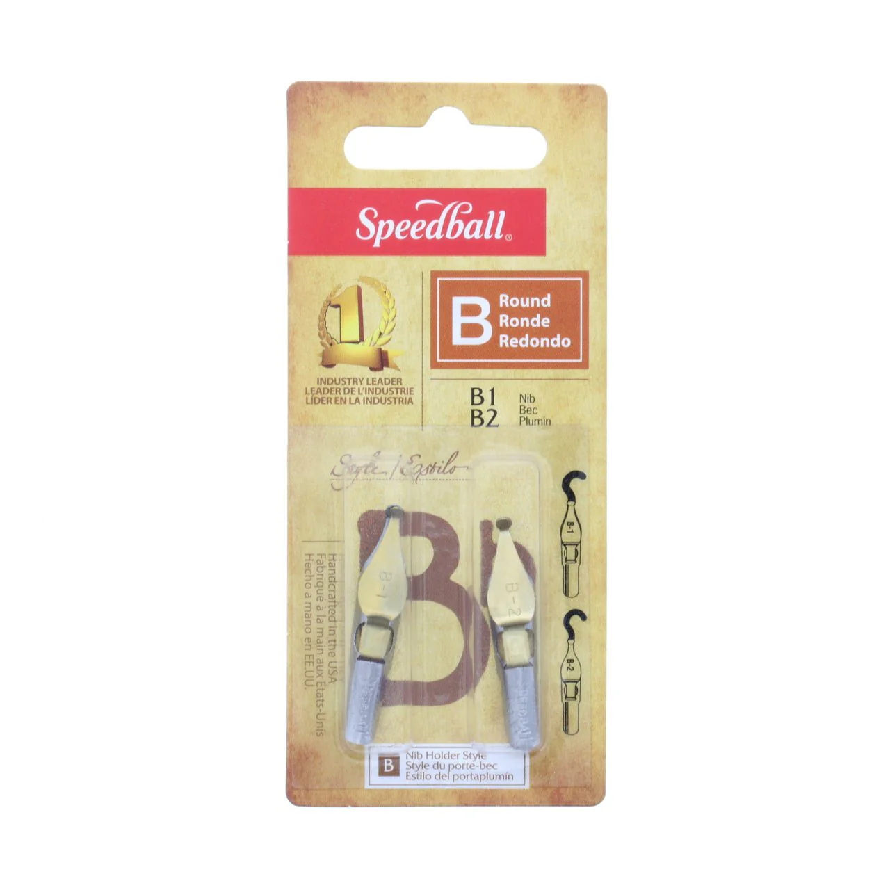 Speedball Pen Nib 2-pack - B1 & B2