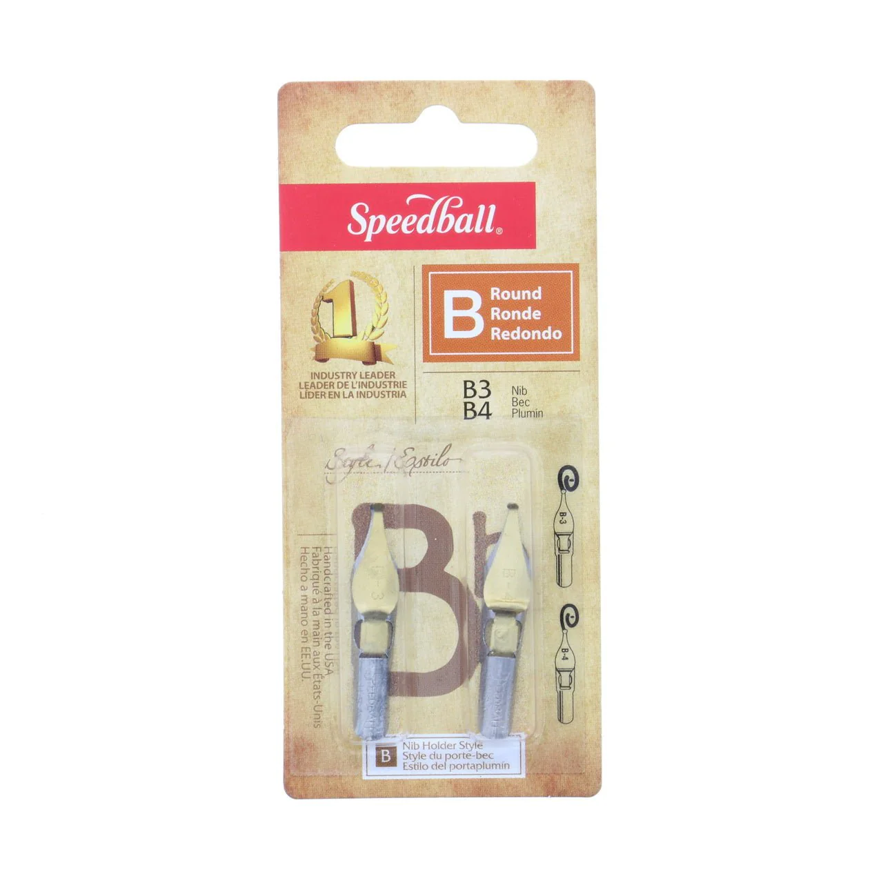 Speedball Pen Nib 2-pack - B3 & B4