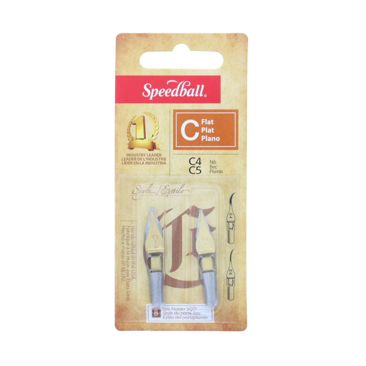 Speedball Pen Nib 2-pack - C4 & C5