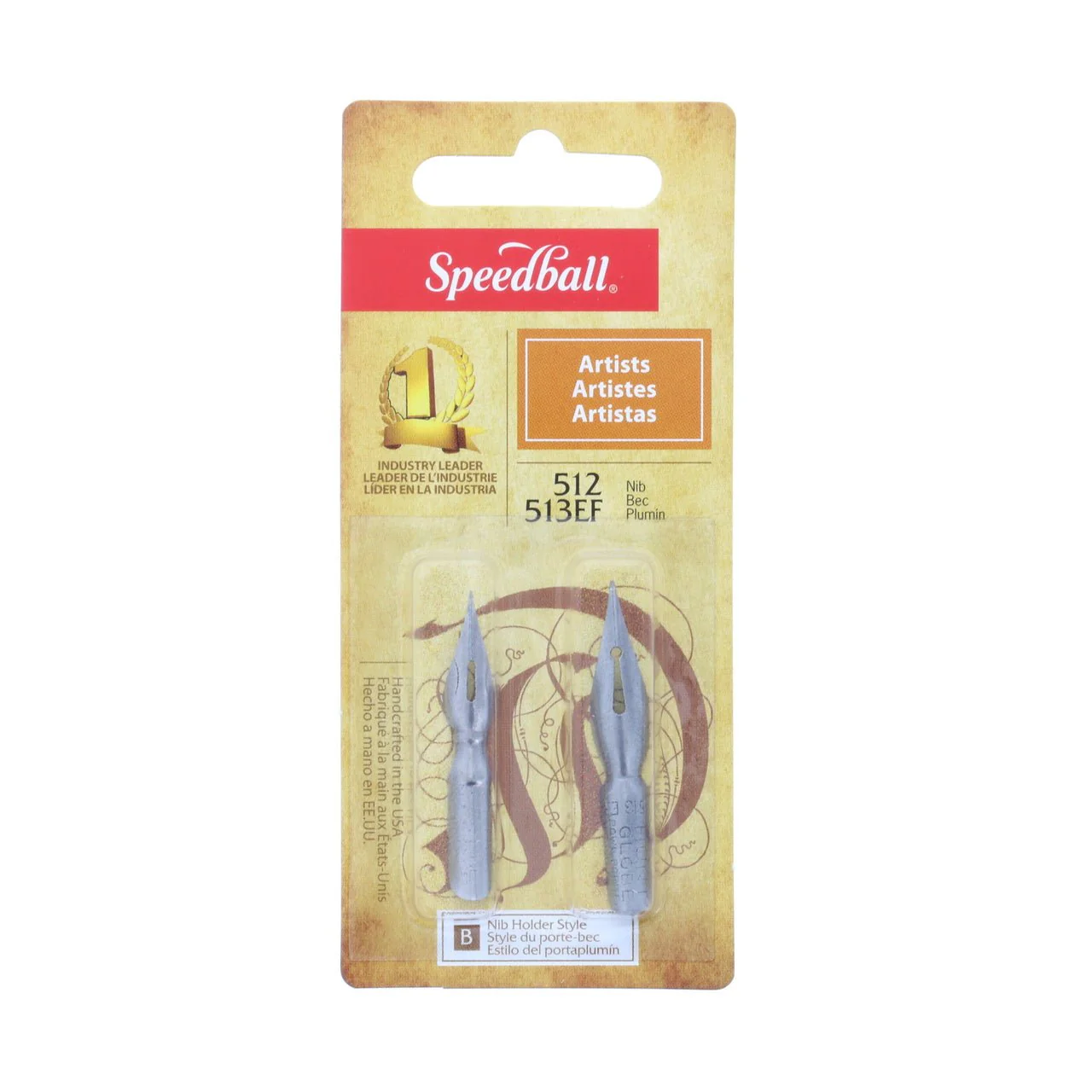 Speedball Pen Nib 2-pack - 512 & 513EF extra fine