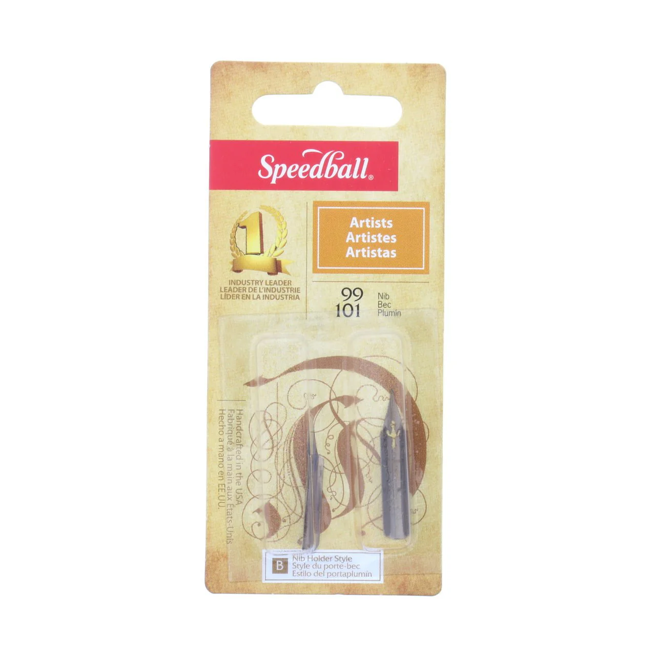Speedball Pen Nib 2-pack - 99 Drawing Nib & 101 Imperial Nib