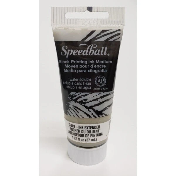 Speedball Block Printing Ink - Water Based 1.25 fl oz (37cc) Extender