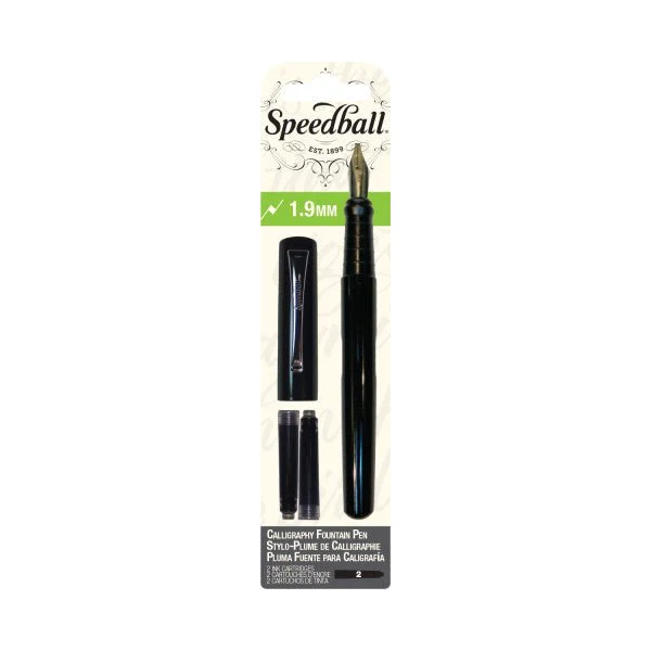 Speedball Calligraphy Fountain Pen 1.9mm Nib