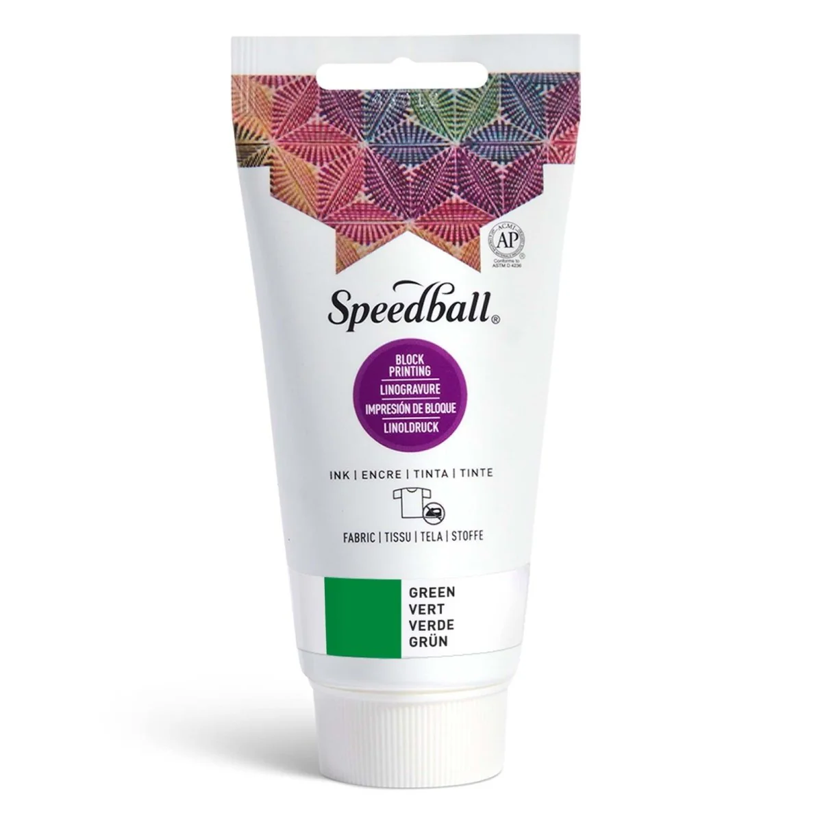 Speedball Printing Inks for Fabrics - 2.5 oz. - Green