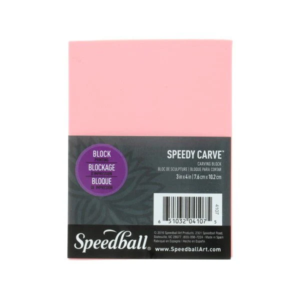 Speedball Speedy Carve Block  3 inch x 4 inch