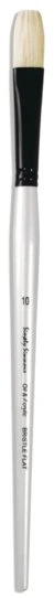 Simply Simmons Long Handle Brush - Bristle Flat 10
