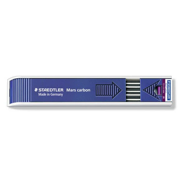 Staedtler Lumograph 2.0 mm Leads box of 12 - 2B