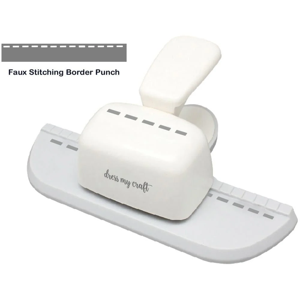 Dress My Craft Paper Punch - Stitch Border