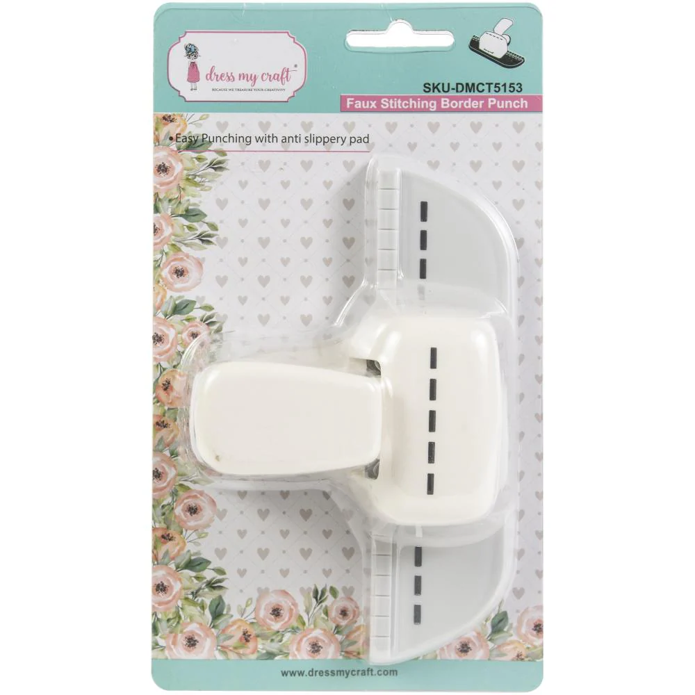 Dress My Craft Paper Punch - Stitch Border - Image 2