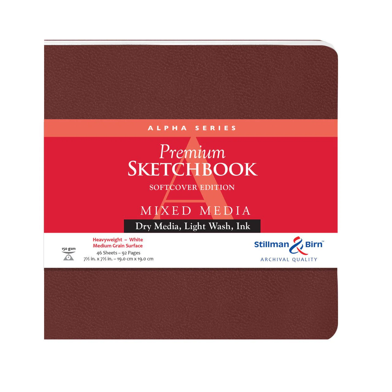 Stillman & Birn Alpha Softcover Sketchbook 7.5x7.5 inch