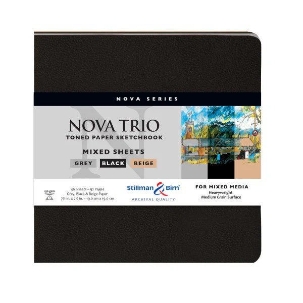 Nova Softcover 7.5X7.5 Trio - 46 Sheets