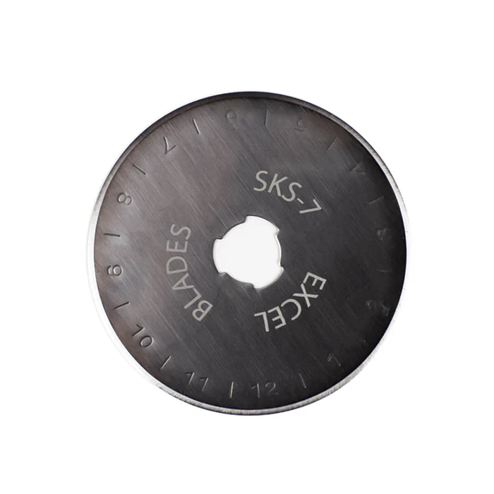 Excel Straight Rotary Cutter Replacement Blades 45mm - 1 pack - Image 2
