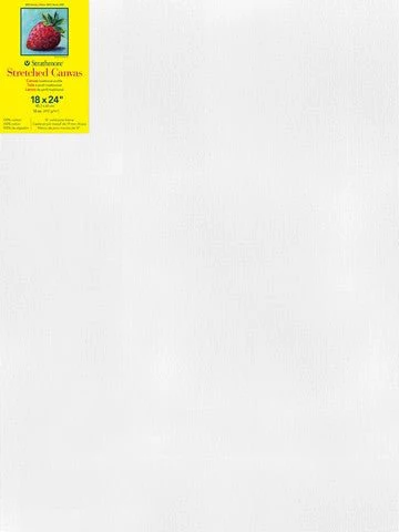 Strathmore 300 Series Stretched Canvas 3/4" Profile - 18"x24"
