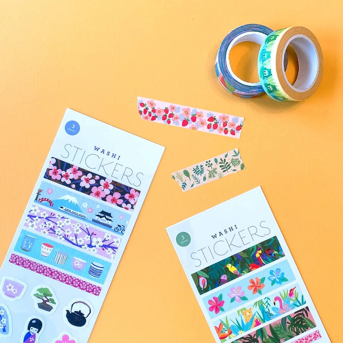 Strawberries Washi Tape - Image 3