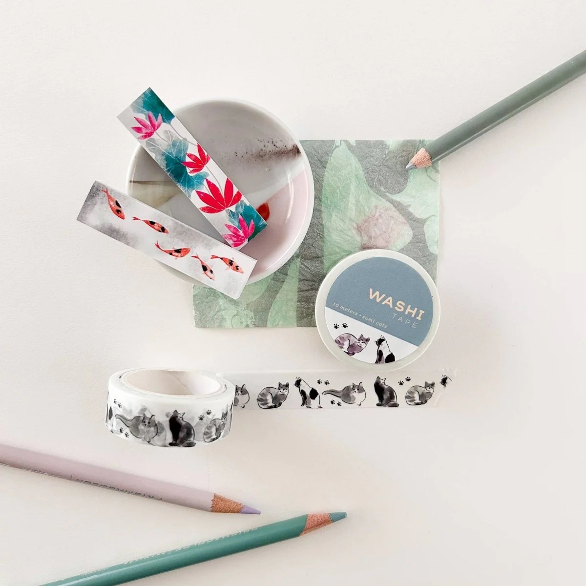 Sumi Cats Washi Tape - Image 3