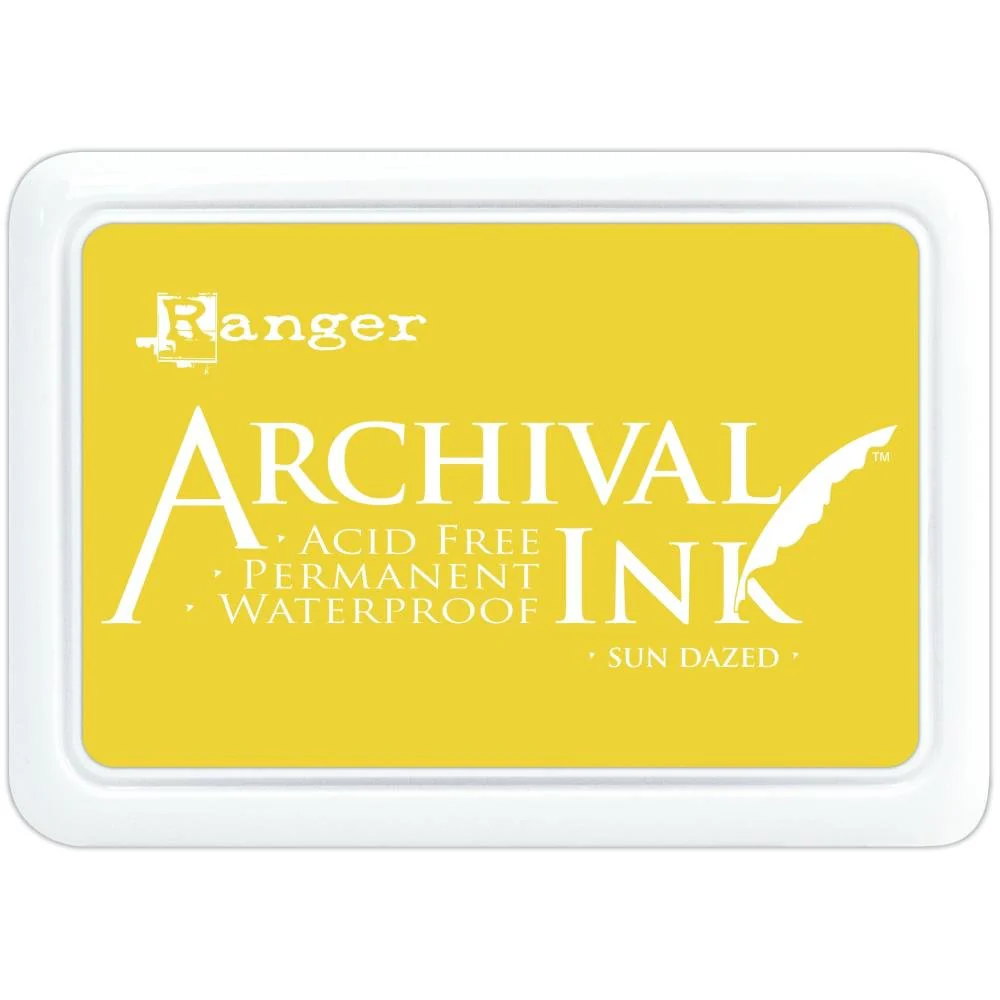 Ranger Archival 2.75"x4" Ink Pad - Sun Dazed