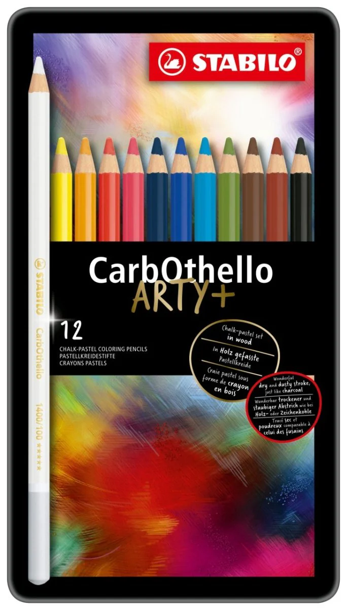 Stabilo Carbothello Pastel Pencil Set of 12 - Image 2
