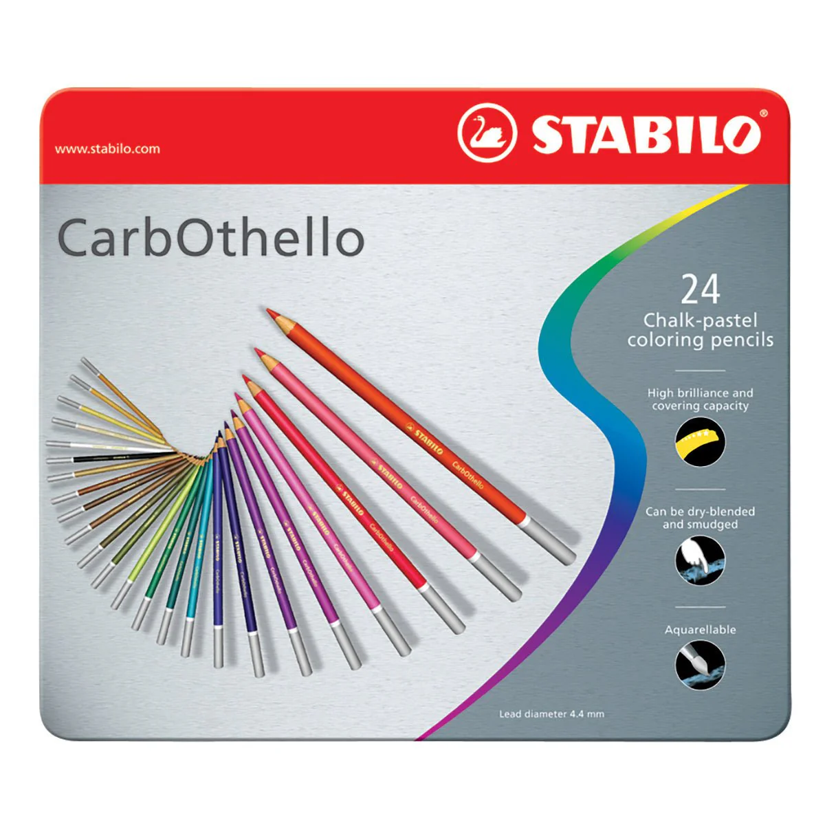 Stabilo Carbothello Pastel Pencil Set of 24