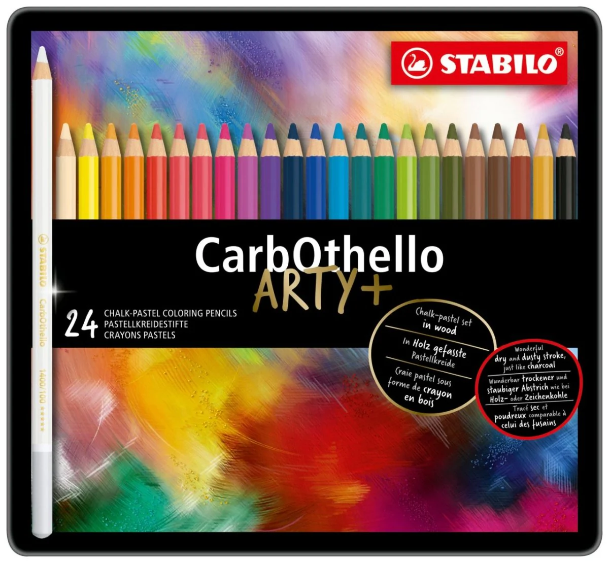 Stabilo Carbothello Pastel Pencil Set of 24 - Image 2