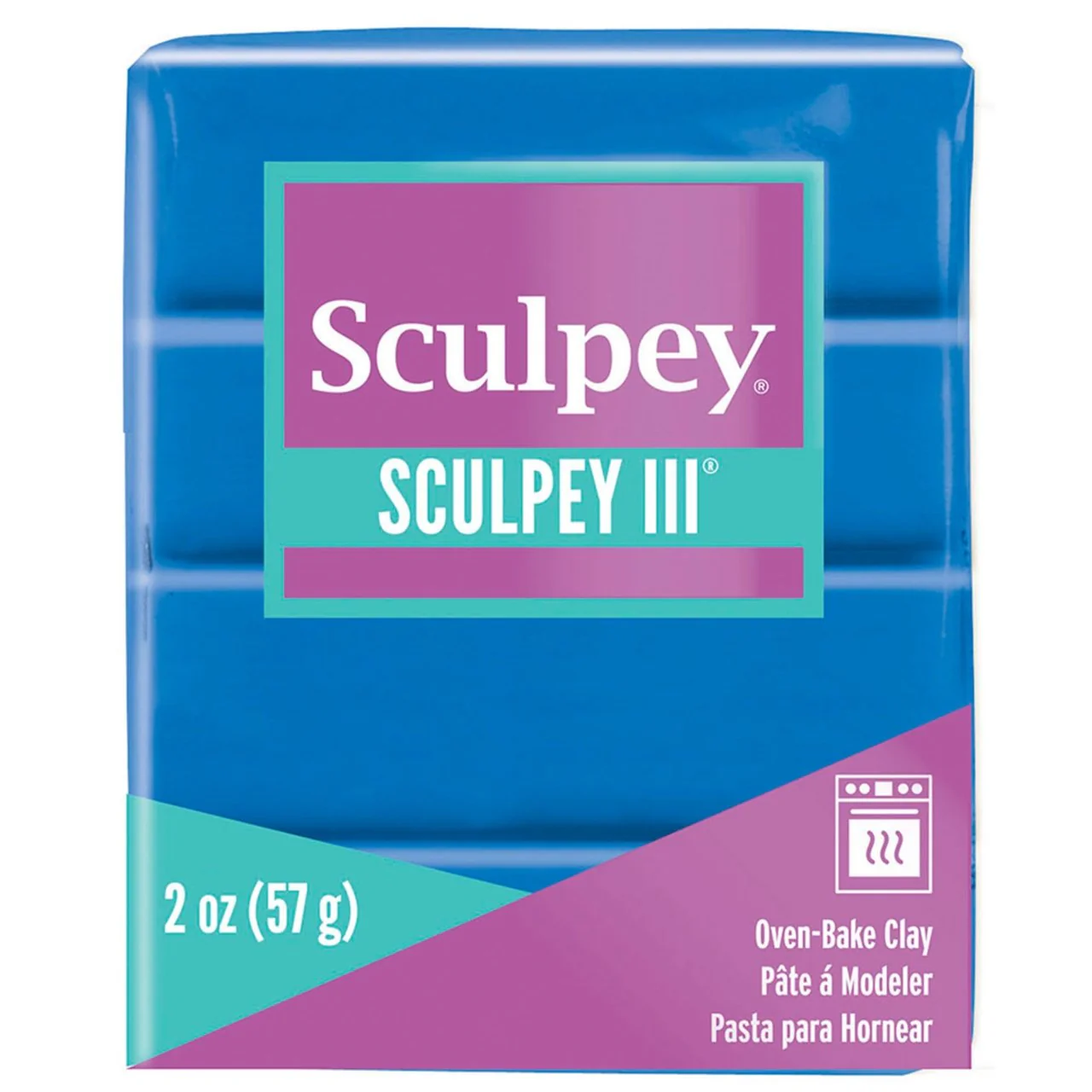 Sculpey III   2 oz - Blue
