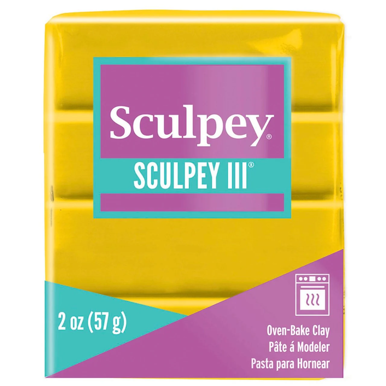 Sculpey III 2 oz - Yellow